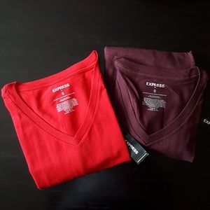 Express V- necks